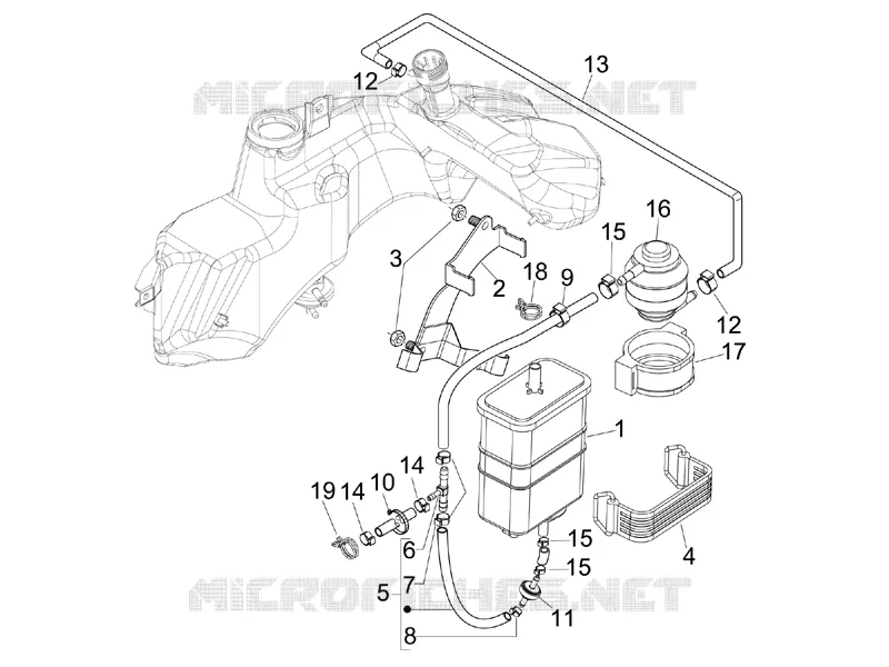 Anti-percolation system
