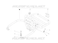 Rear luggage rack