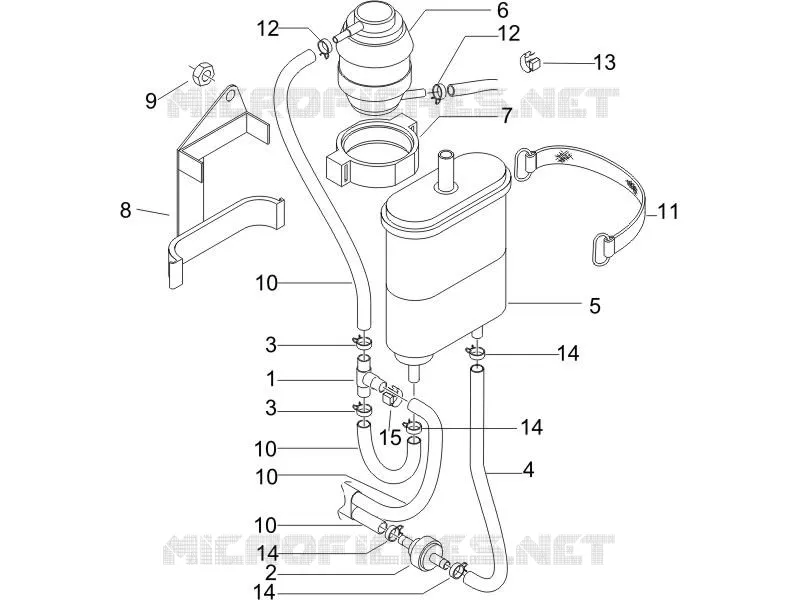 Anti-percolation system