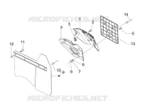 Rear cover - Splash guard