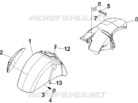 Wheel huosing - Mudguard