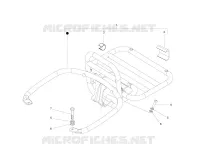 Rear luggage rack