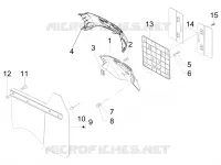 Rear cover - Splash guard