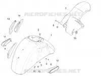 Wheel huosing - Mudguard