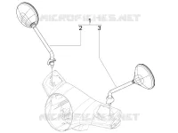Driving mirror/s