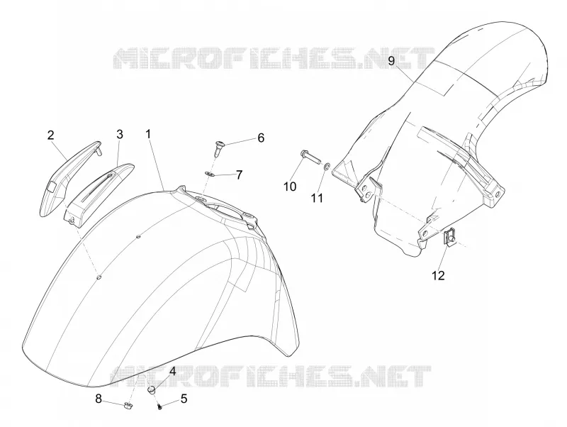 Wheel huosing - Mudguard