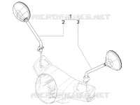 Driving mirror/s