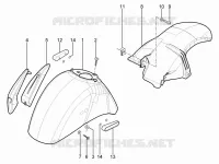 Wheel huosing - Mudguard