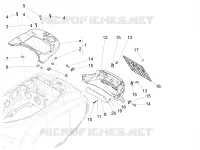 Rear cover - Splash guard
