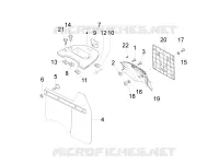 Rear cover - Splash guard