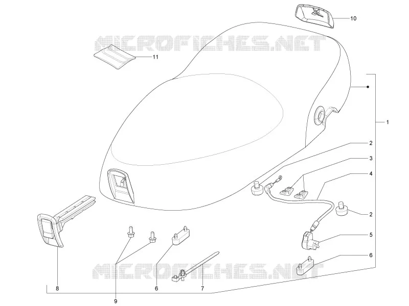 Saddle/seats
