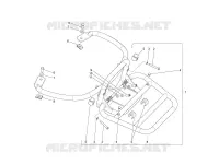 Rear luggage rack