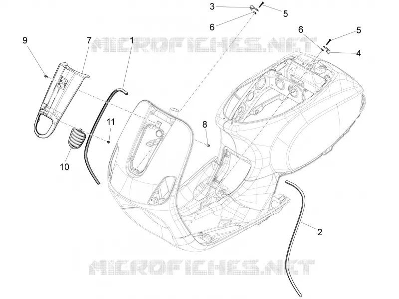 Front shield