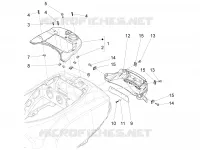 Rear cover - Splash guard