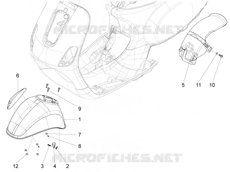 Wheel huosing - Mudguard