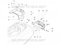 Rear cover - Splash guard