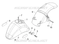 Wheel huosing - Mudguard