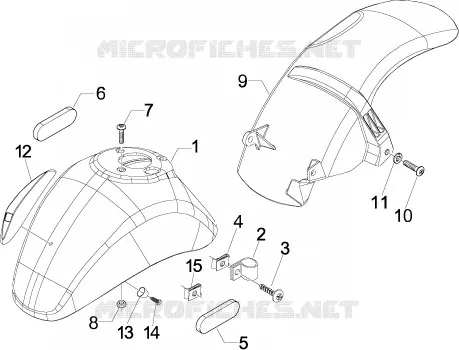 Wheel huosing - Mudguard