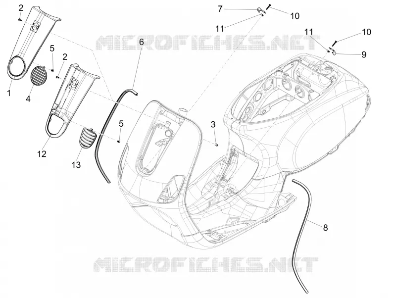 Front shield