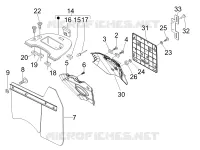 Rear cover - Splash guard