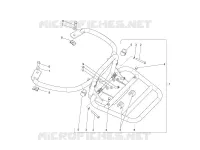Rear luggage rack