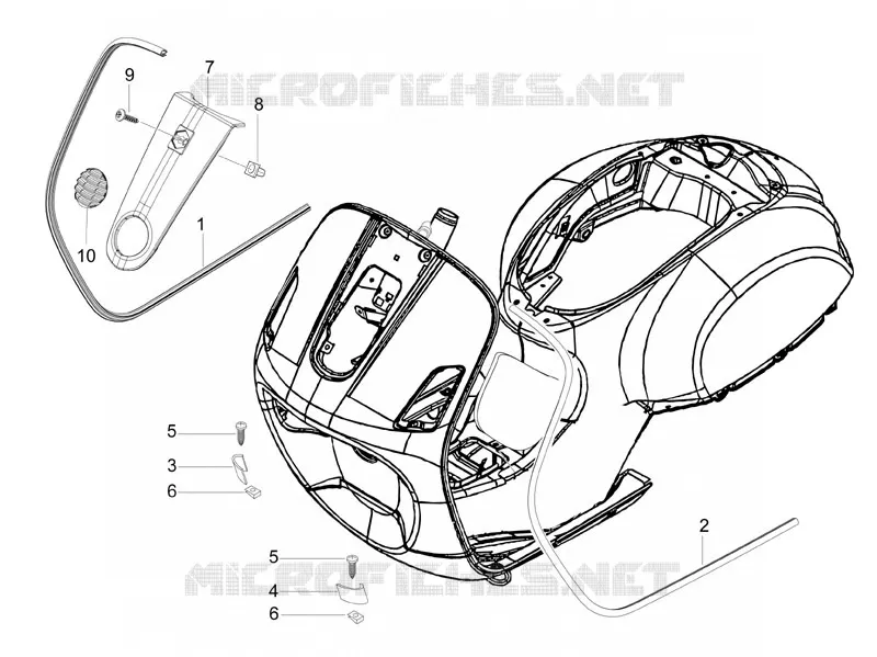 Front shield