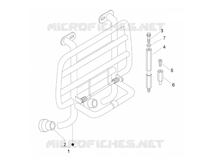 Front luggage rack