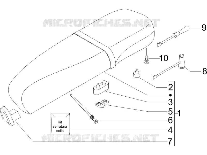 Saddle/seats