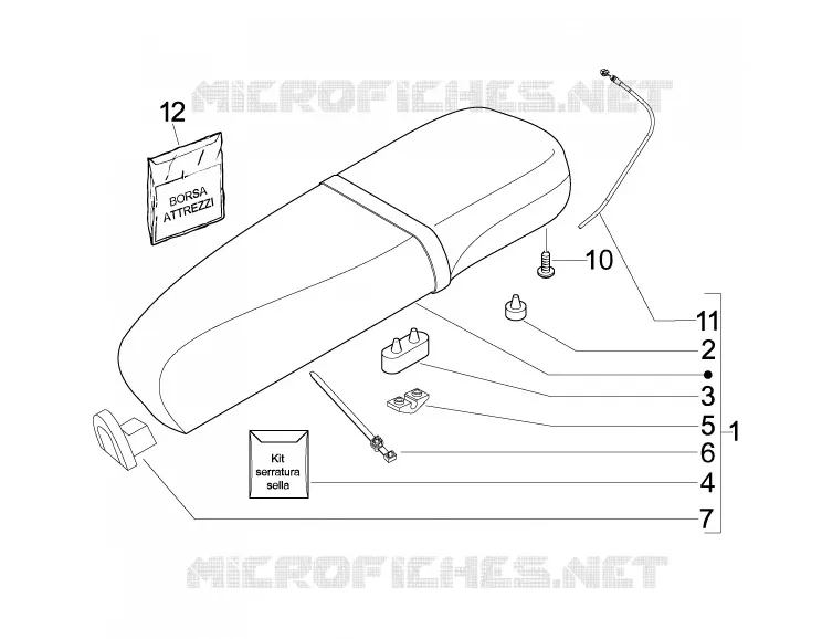Saddle/seats