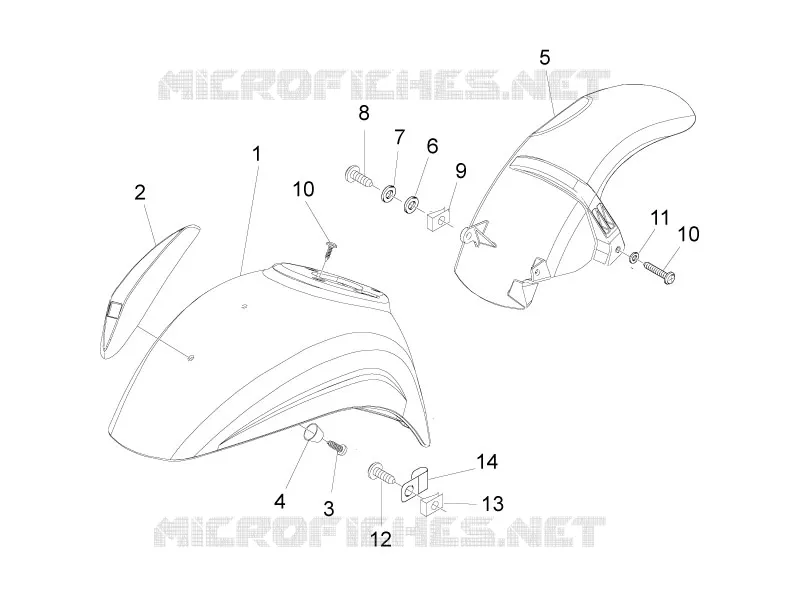 Wheel huosing - Mudguard
