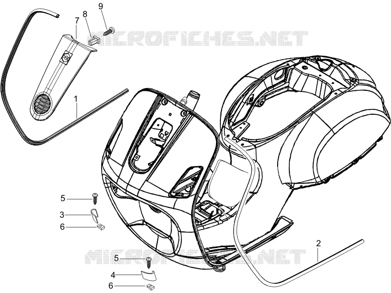 Front shield