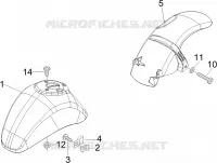 Wheel huosing - Mudguard