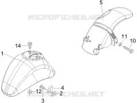 Wheel huosing - Mudguard