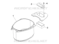 Helmet huosing - Undersaddle