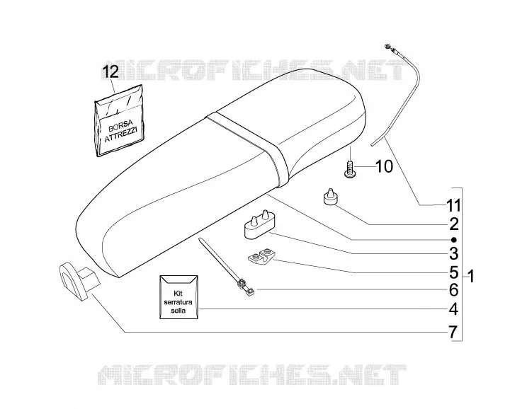 Saddle/seats