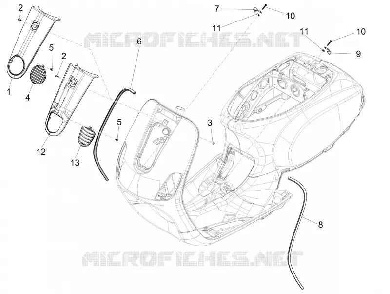 Front shield