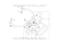 Rear luggage rack