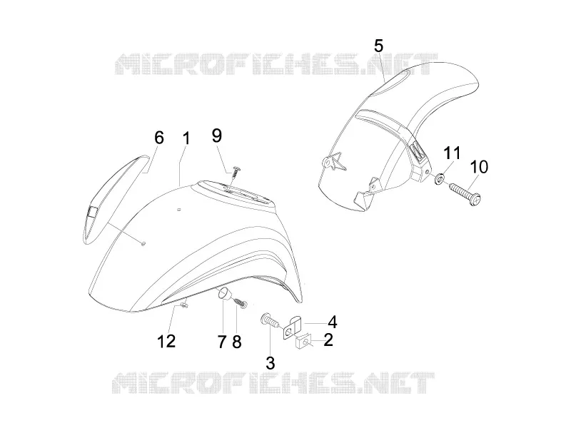 Wheel huosing - Mudguard