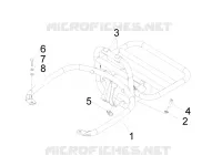 Rear luggage rack