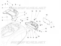 Rear cover - Splash guard