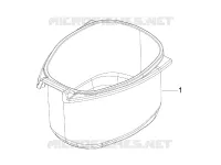 Helmet huosing - Undersaddle