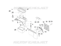 Rear cover - Splash guard
