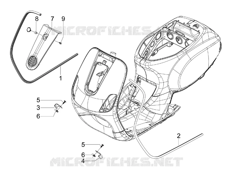 Front shield