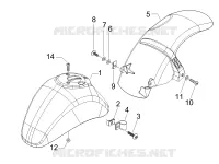 Wheel huosing - Mudguard