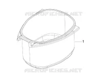 Helmet huosing - Undersaddle