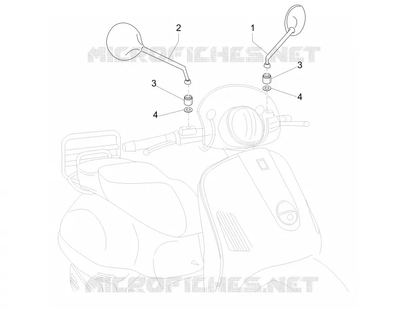 Driving mirror/s