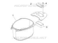 Helmet huosing - Undersaddle