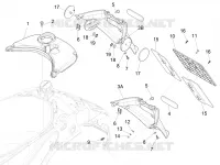 Rear cover - Splash guard