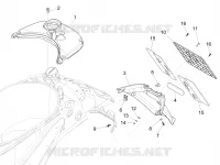 Rear cover - Splash guard
