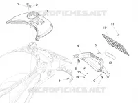 Rear cover - Splash guard